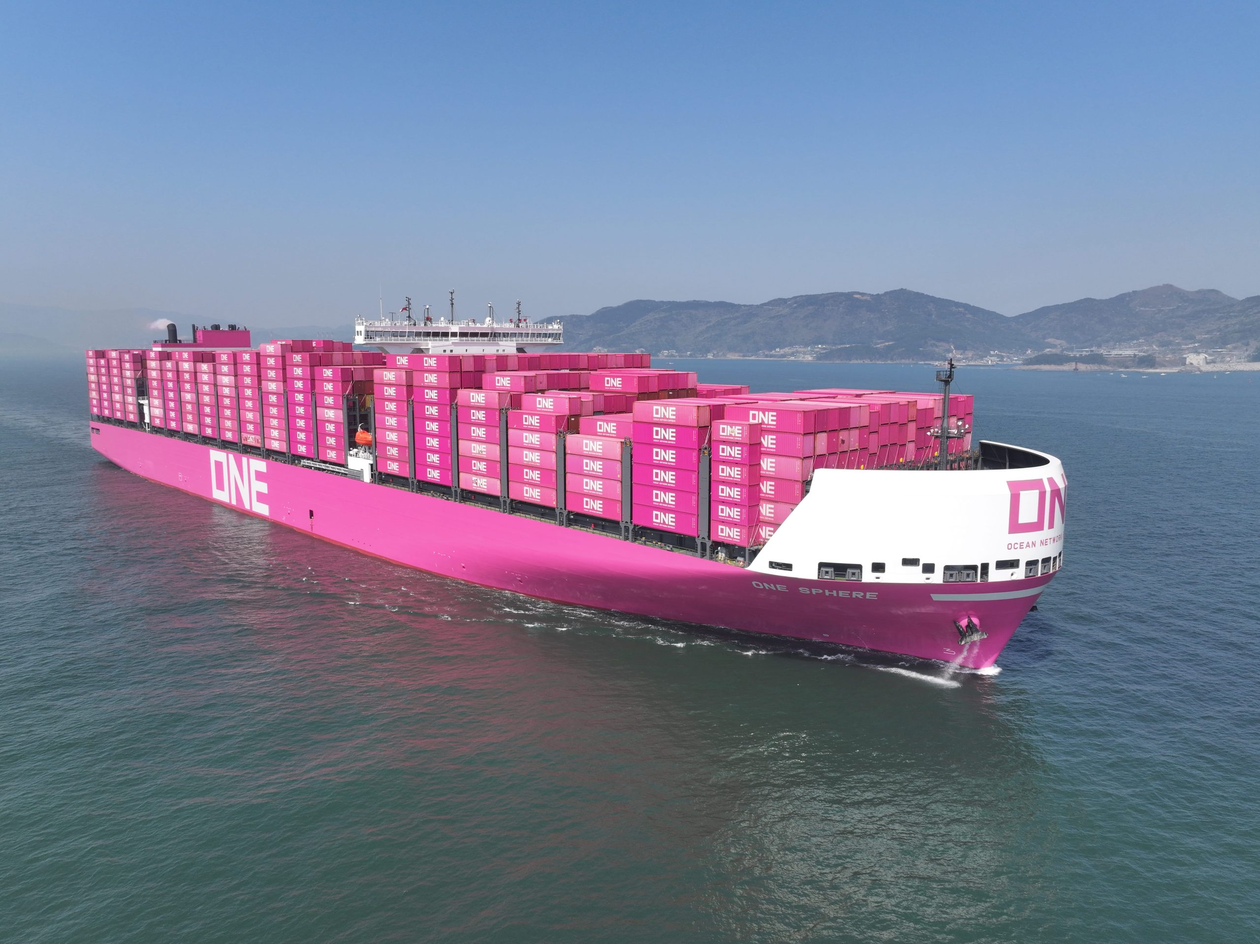 ONESEA Solutions managed vessel at sea